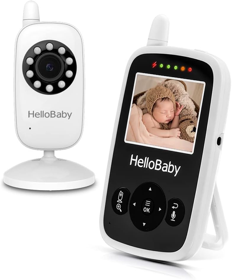 Baby Monitor with Camera and Audio, 3.2 Screen, Auto Night Vision, 2-Way Talk N454275