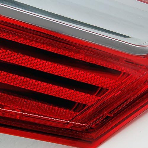 Red Clear Rear Tail Lights Pair M24638