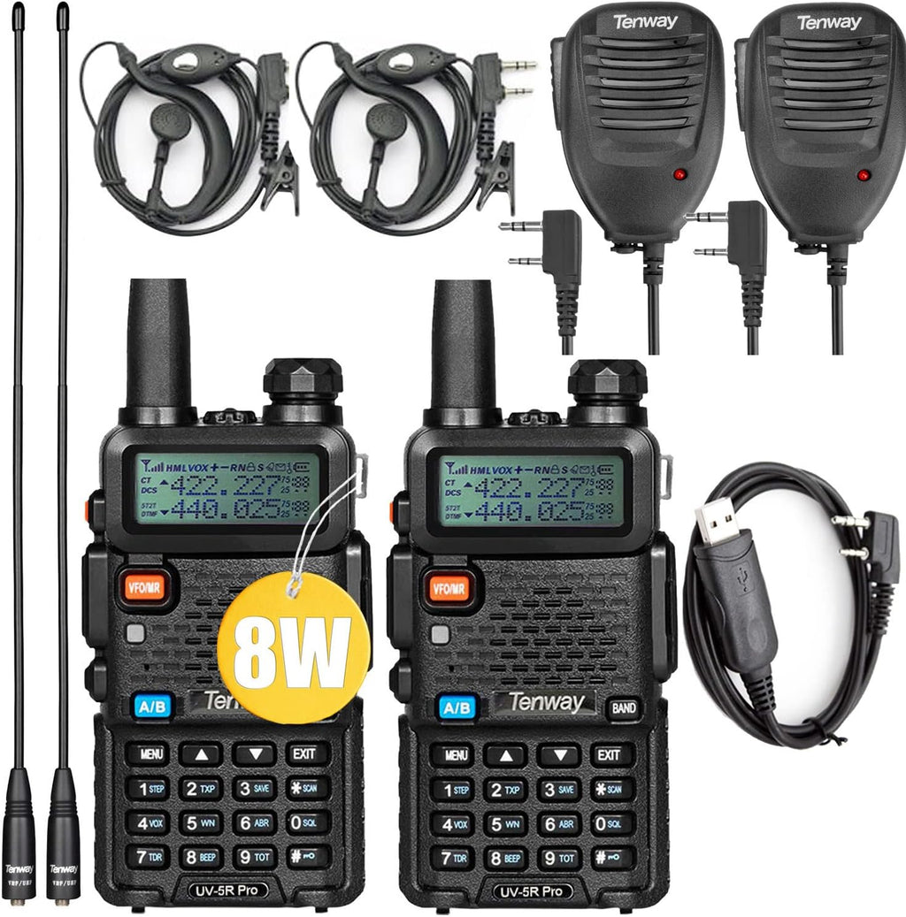 8W Dual Band Two Way Radio 2Pack R187217