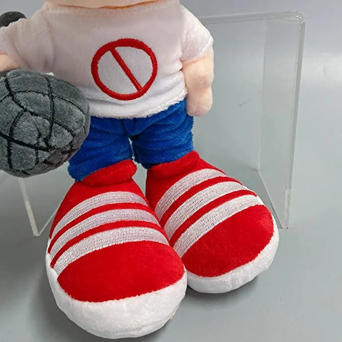 Plush Boy Doll with Microphone C285459