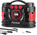 AC/DC Tire Inflator Portable Air Compressor with Dual Motors S79354