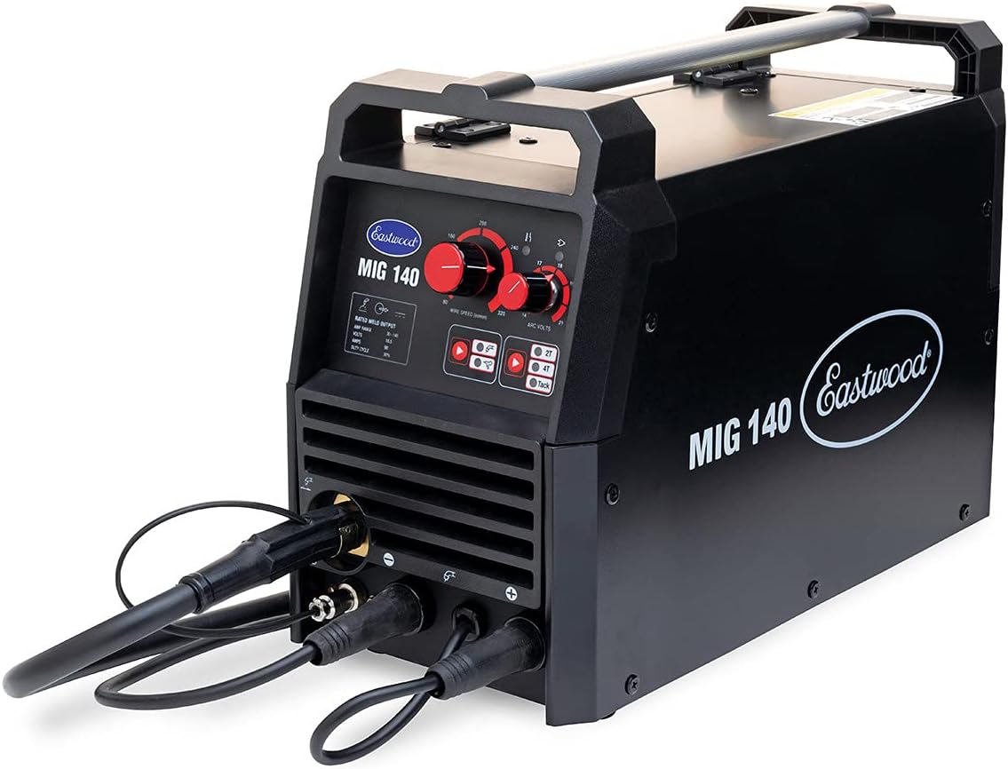 140 Amp MIG Welder 120V Tweco-Style Torch B9623