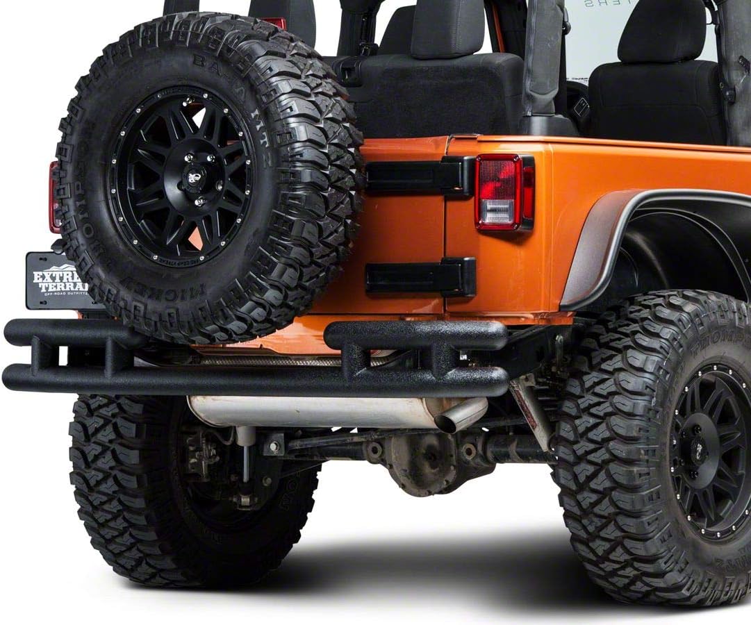 Textured Black Rear Tubular Bumper Z430215