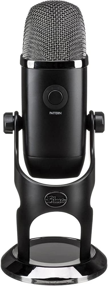 Blue YETI X Pro Condenser USB Microphone Bundle with Headphone and Pop Filter R348