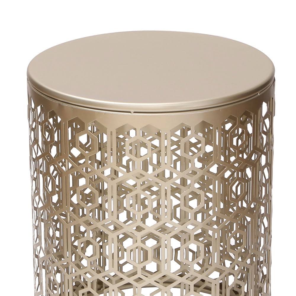 Gold Nesting Side Table Set of 2 D9504