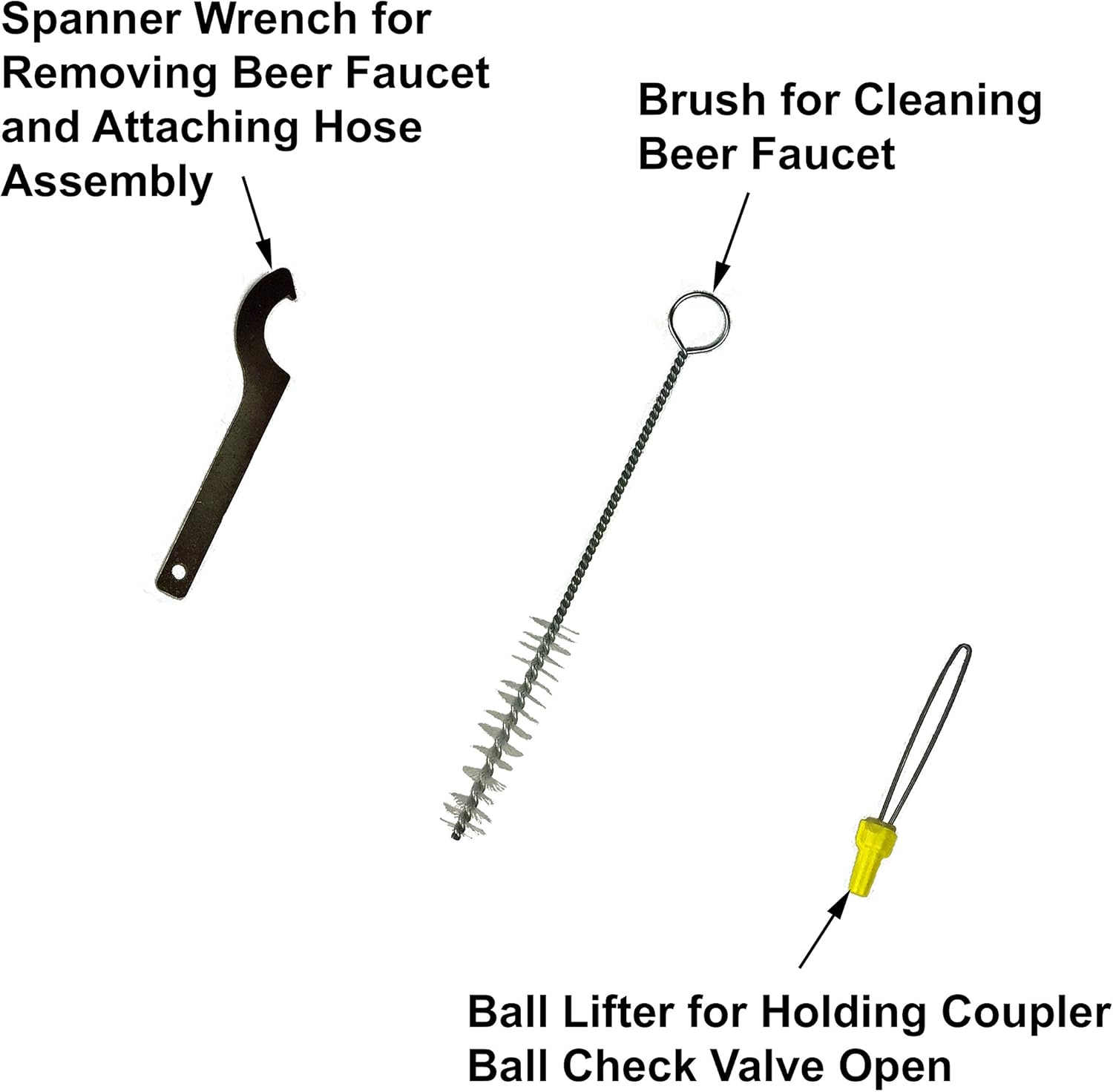 Beer Line Cleaning Kit with Powder Cleaning Compound Pack of 2 W884