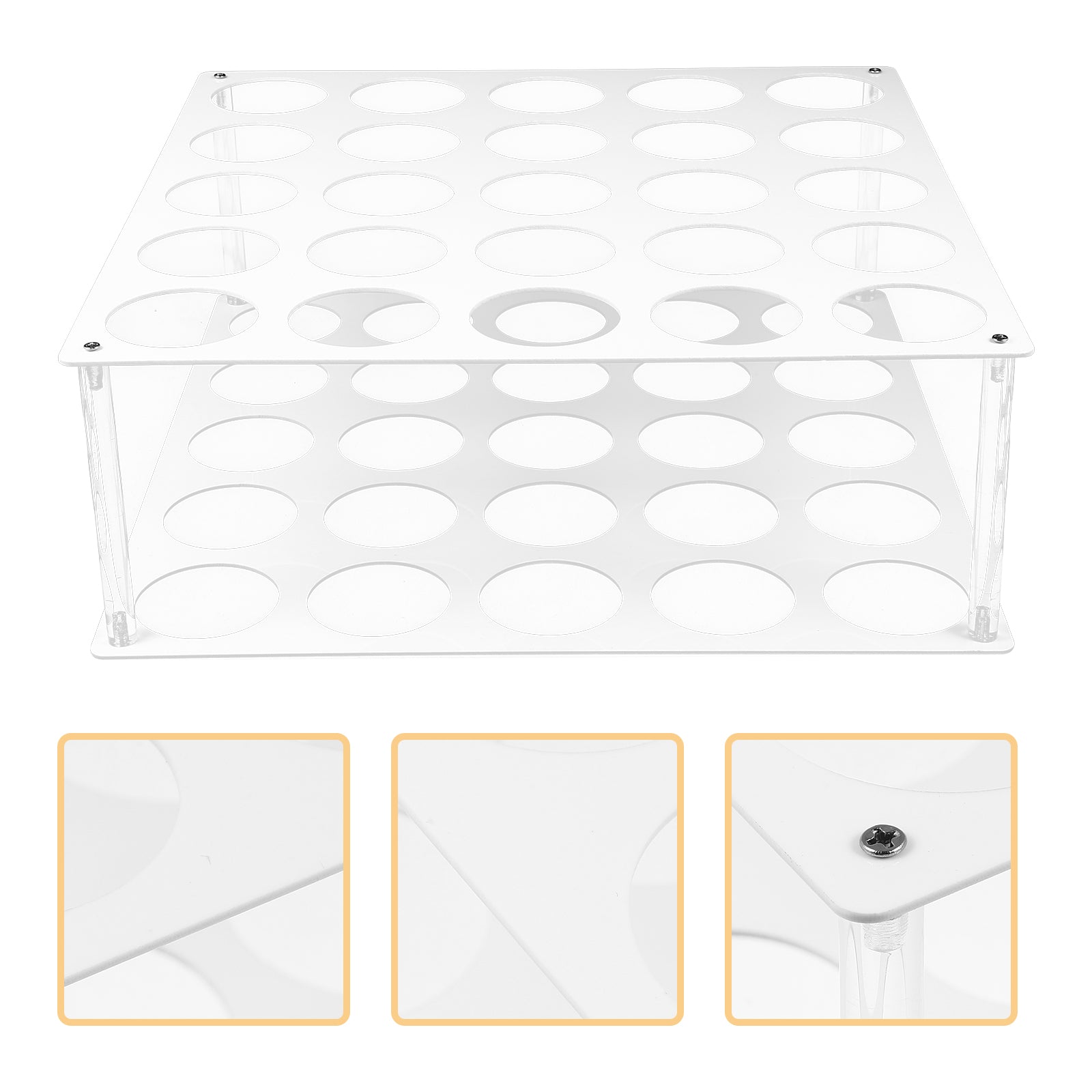 Vinyl Roll Rack Holder Storage Paper Organizer Stand Record Display Craft Tower Shelf Holes Dispenser Large Wrapping G452
