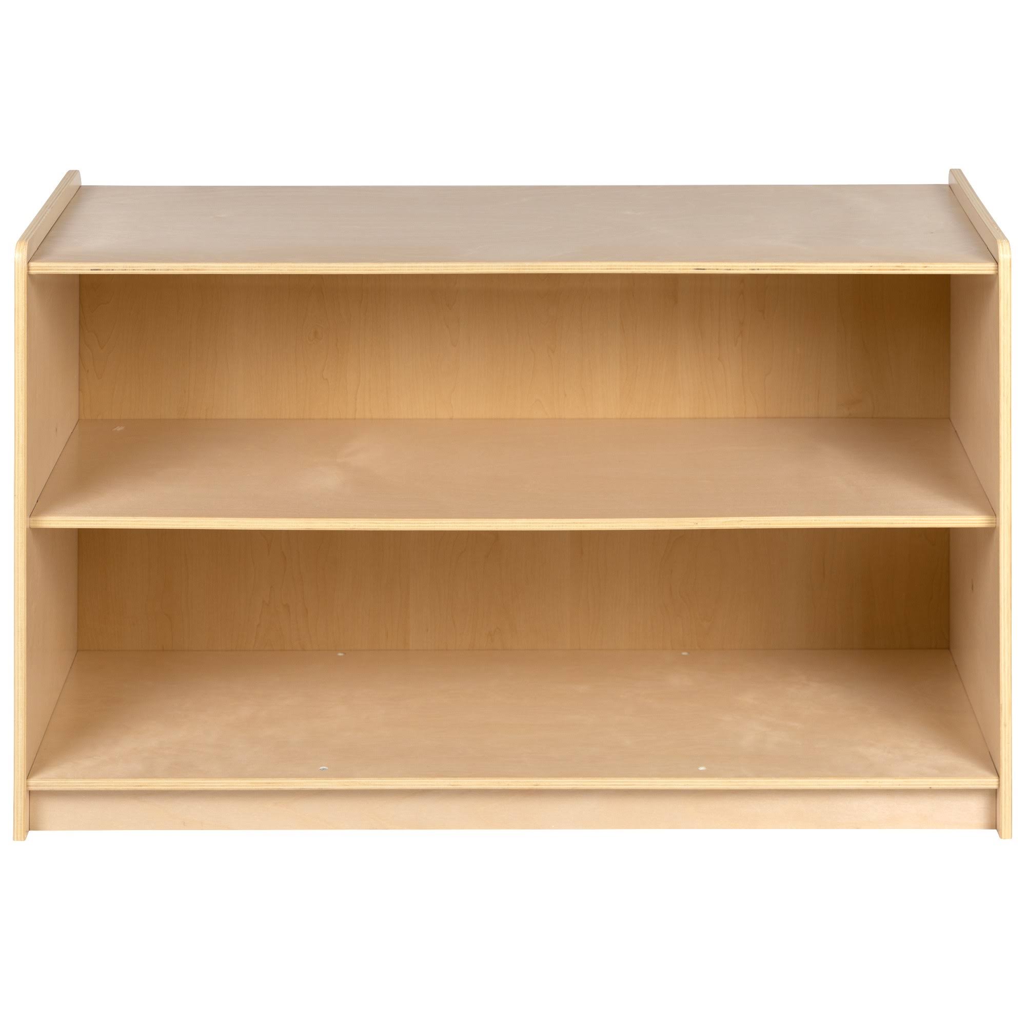 Wooden 2 Section School Classroom Storage Cabinet W6341