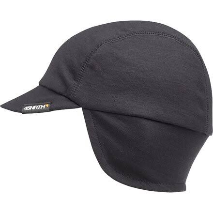 Black Cycling Cap T7398