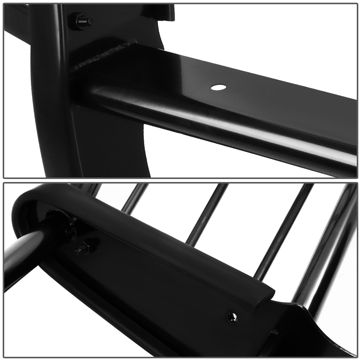 Front Bumper Protector Brush Grille Guard (Black) S398