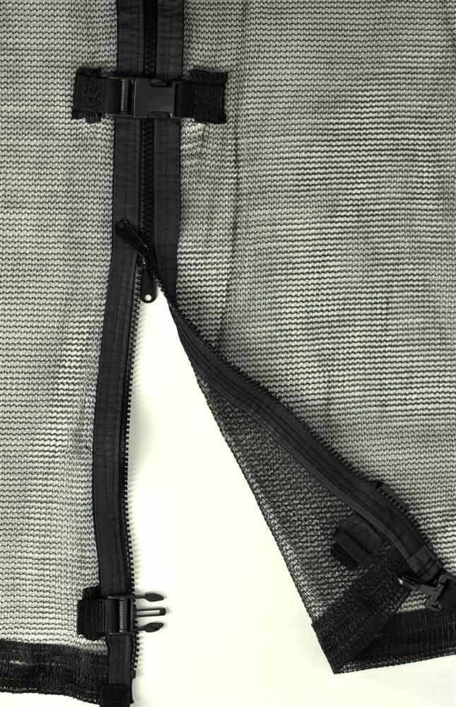 14& Round Replacement Trampoline Safety Net for 4 Curved Poles W432