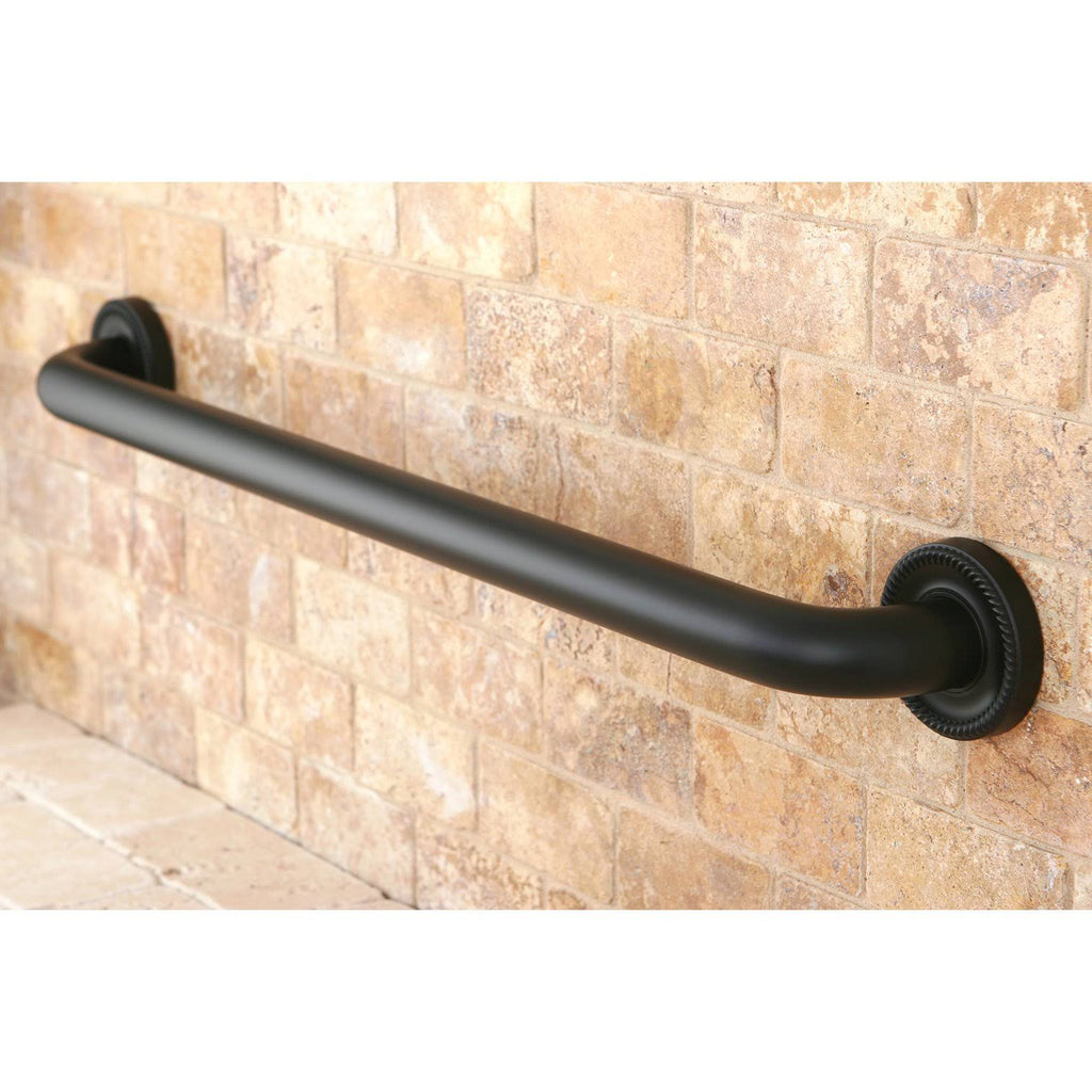 Matte Black 24-Inch Grab Bar S1478
