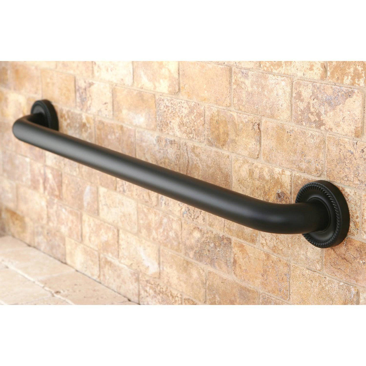 Matte Black 24-Inch Grab Bar S1478