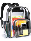 Clear Backpack with Reinforced Strap D8482