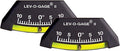 Pack of 2 Inclinometer and Tilt Gauge Leveling Gauges F64000