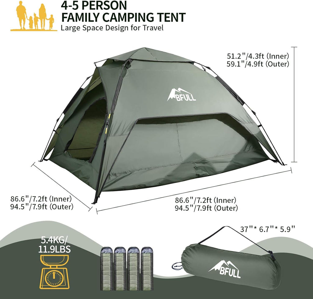 4-5 Person Dome Tent B548932