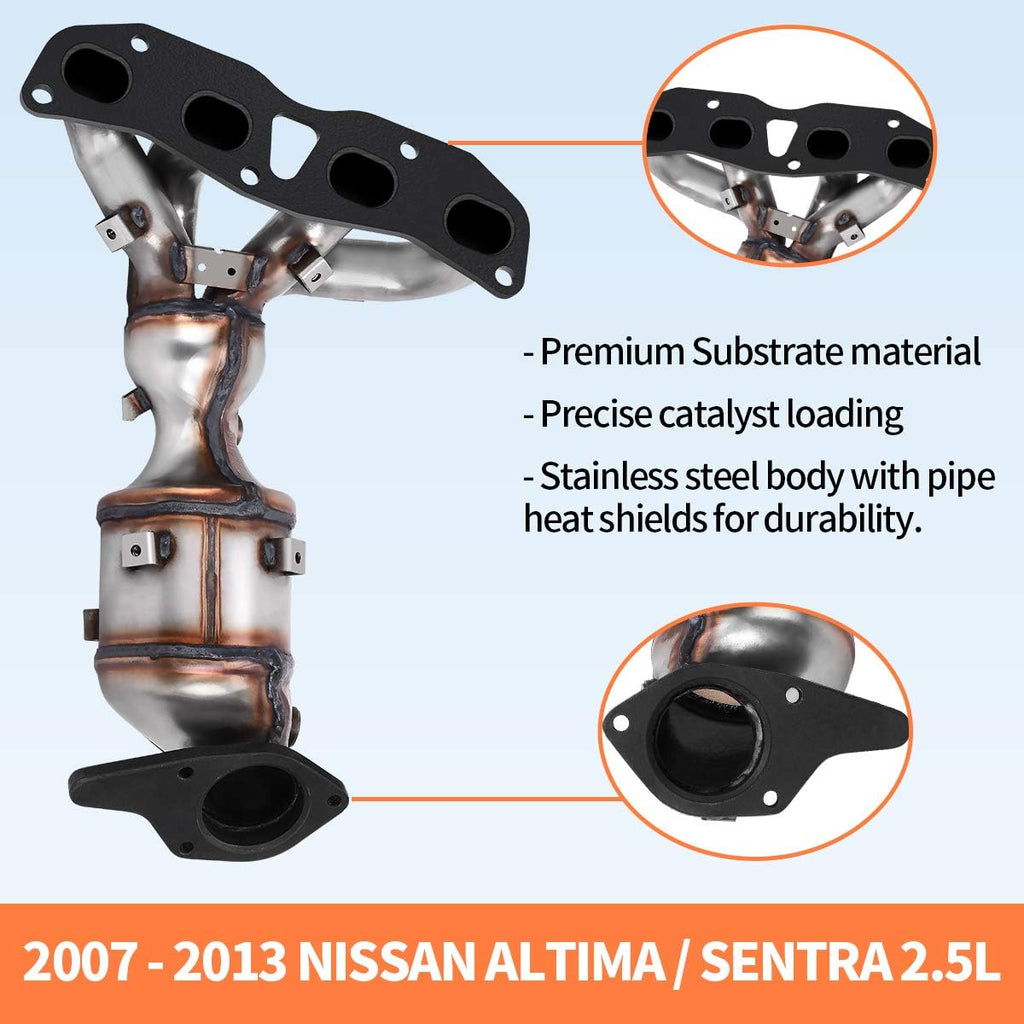 Catalytic Converter with Exhaust Manifold O8230