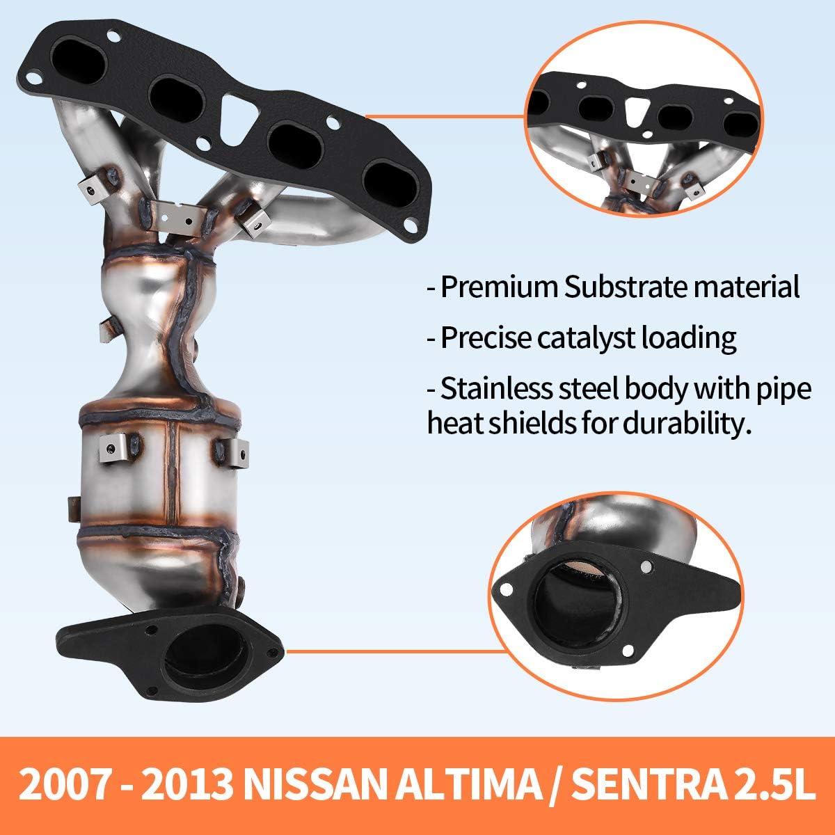 Catalytic Converter with Exhaust Manifold O8230
