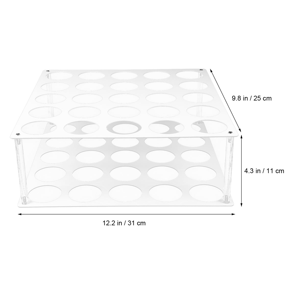 Vinyl Roll Rack Holder Storage Paper Organizer Stand Record Display Craft Tower Shelf Holes Dispenser Large Wrapping G452
