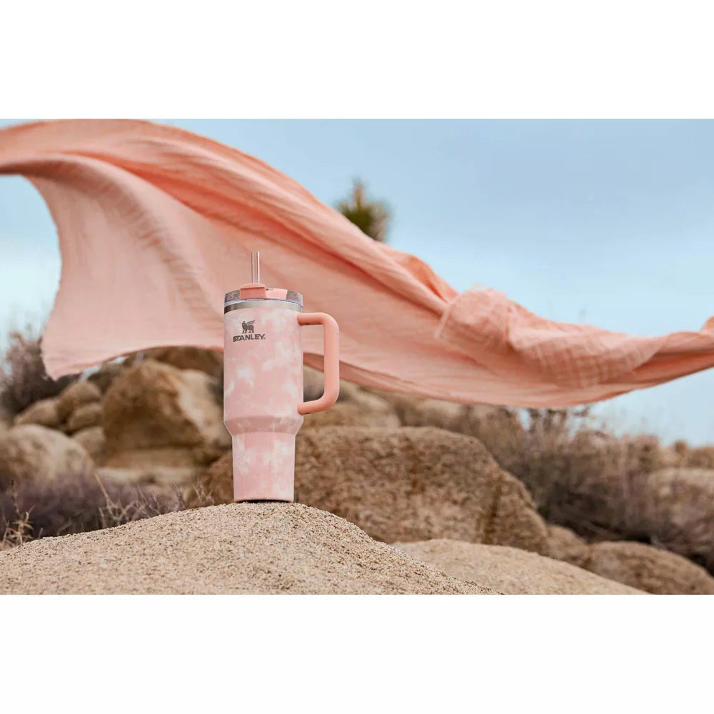 40oz Stainless Steel Tumbler Peach Tie Dye R24954