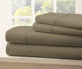 Split Cal King 1900 Egyptian Cotton Bamboo Bed Sheet Set with 2 Fitted, 1 Flat and 2 King Pillowcases D62699