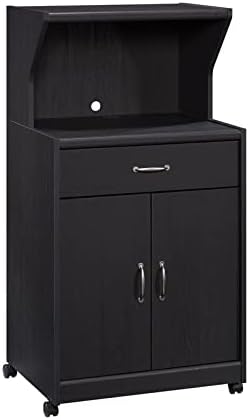 Raven Oak Microwave Kitchen Cart C315918