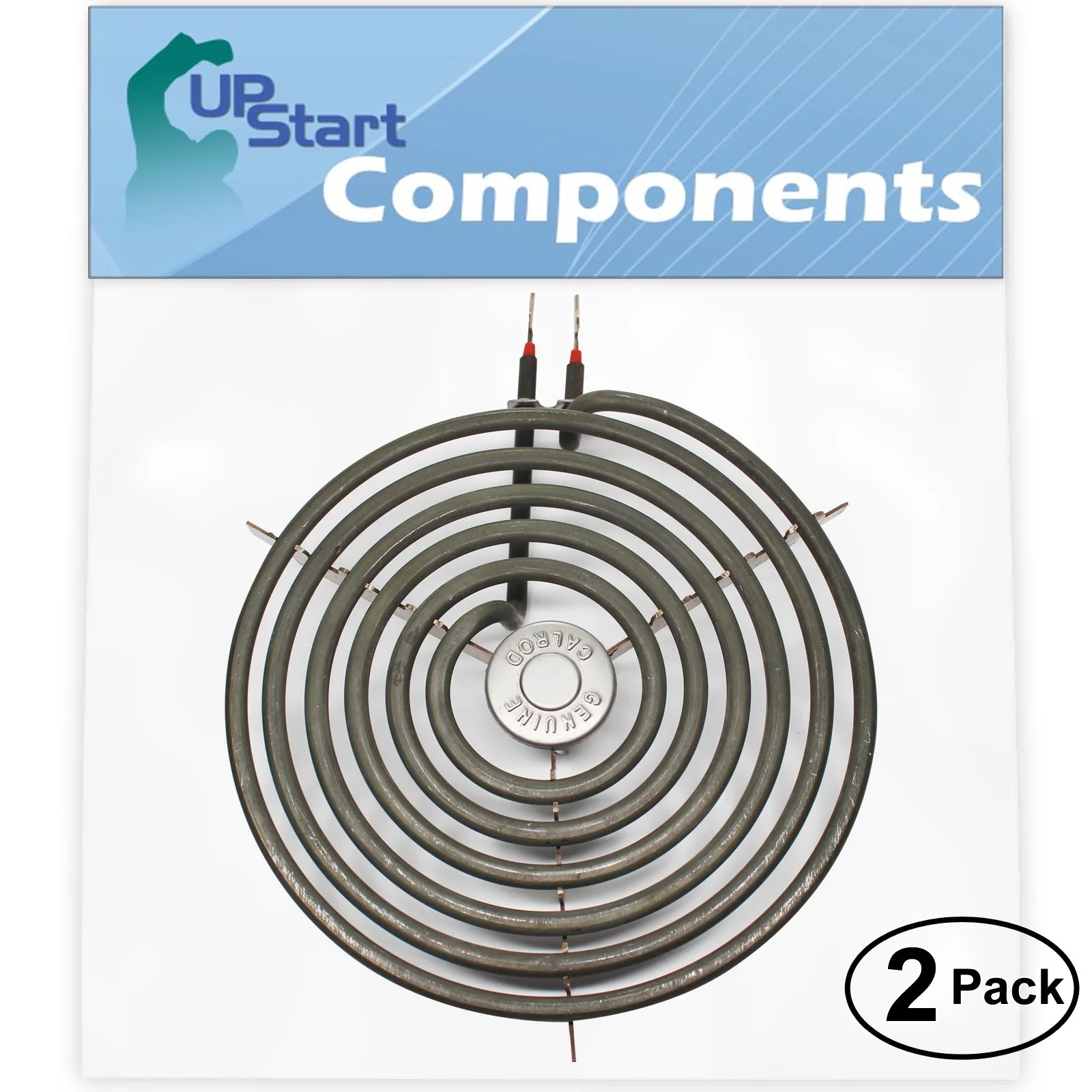 2-Pack 8 inch 6 Turns Surface Burner Element for Range K431