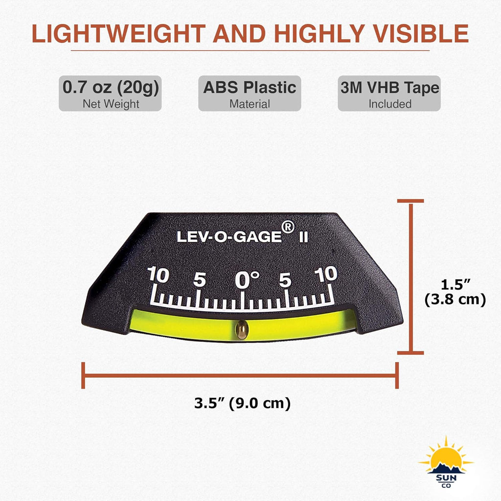 Pack of 2 Inclinometer and Tilt Gauge Leveling Gauges F64000