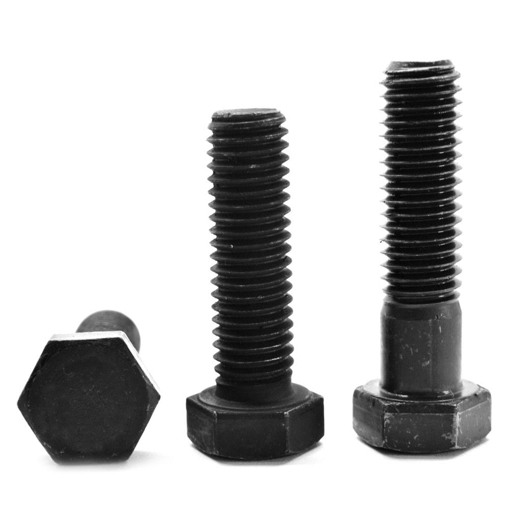1 3/8x22-12 x 5x22 Fine Thread Grade 8 Hex Cap Screw Alloy Steel Black Oxide C65722