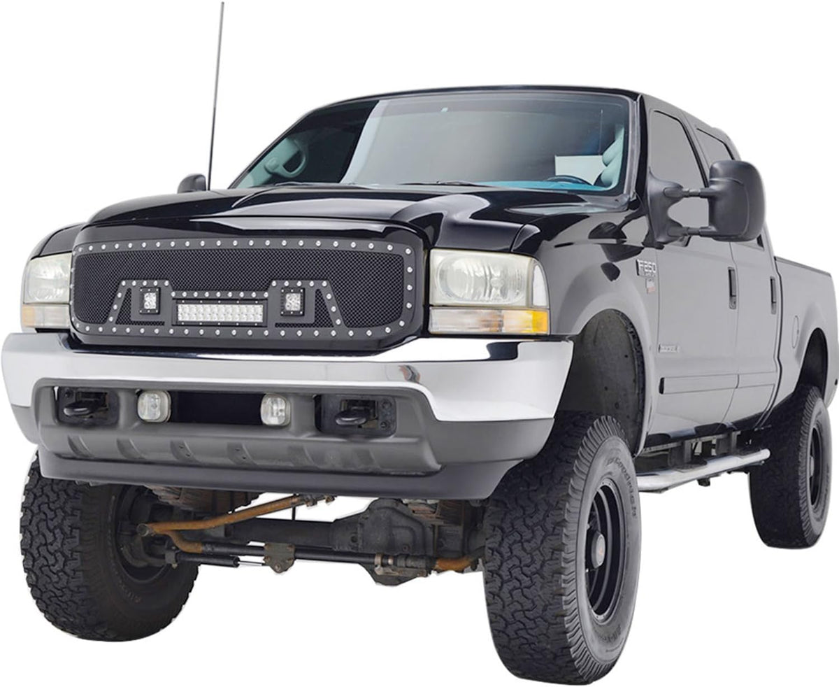Black Mesh Packaged Grille N81113