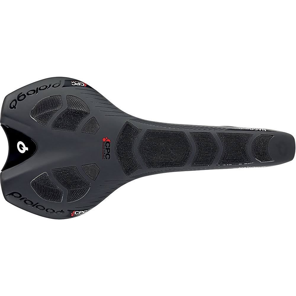 Hard Black Saddle with Alloy Rails M160