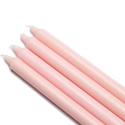 Light Rose Straight Taper Candle, Pack of 144 B112