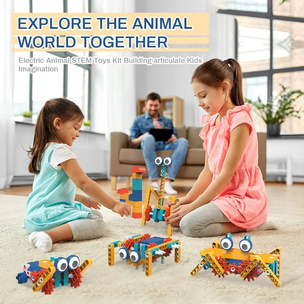 116PCS Motorized STEM Building Blocks Toy Set I5991