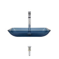 Aqua Chrome Vessel Faucet Ensemble E26768