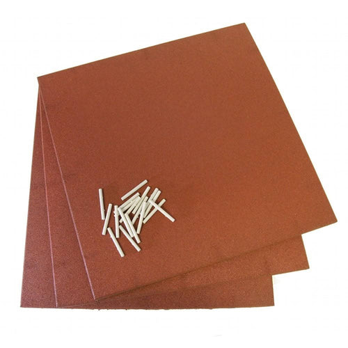 1-Inch Interlocking Flooring Tiles 18 Pack Terra Cota J65720