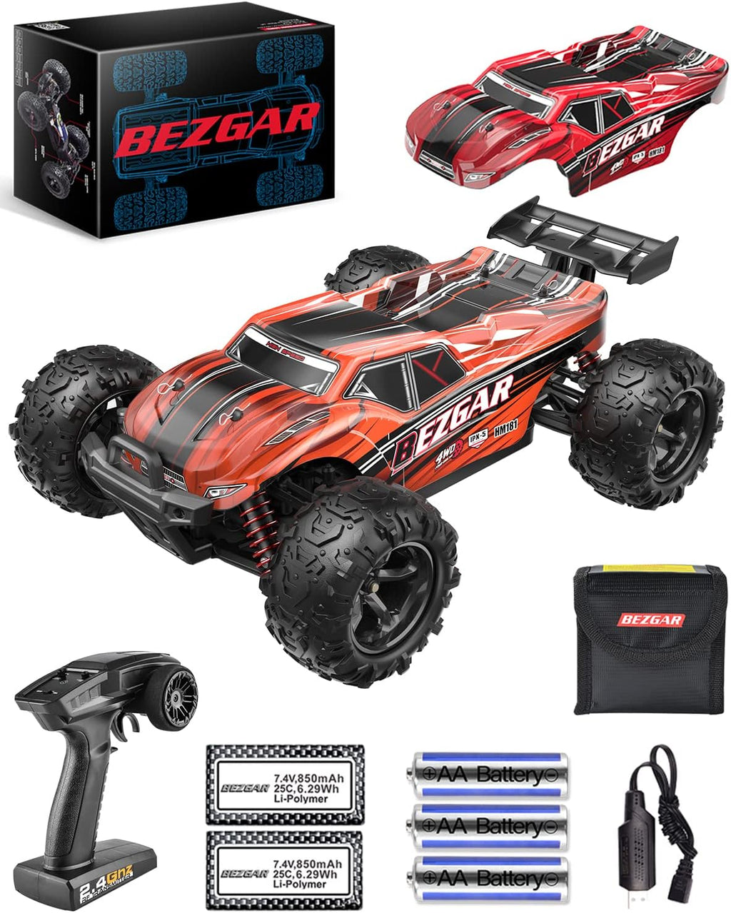 1:18 Scale 4WD Remote Control Monster Truck K149