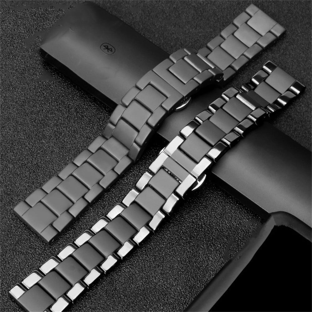 Stainless Steel Ceramics Link Strap Wristband B393822