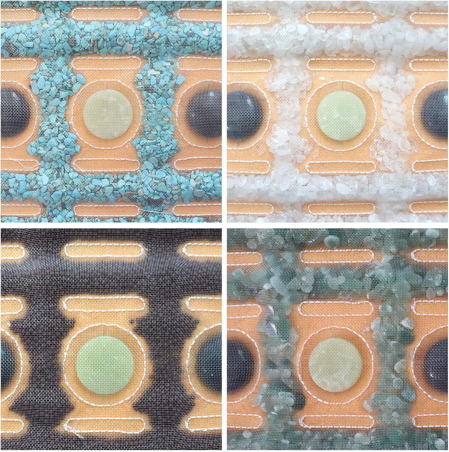 Infrared Heating Pads with 4 Types of Hot Stones O21427