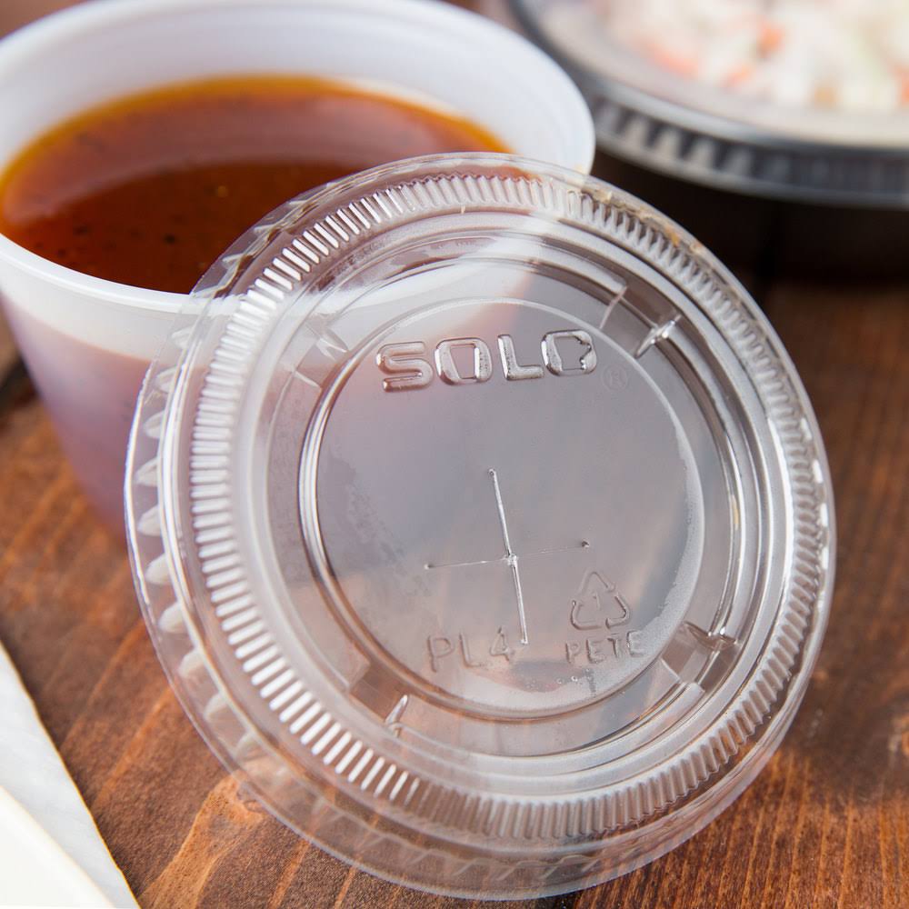 Clear Plastic Cold Cup Lids for 7oz Cups E285