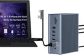 16 in 1 USB C Docking Station Quadruple Monitor with 4K 2HDMI, DP, USB-C 3.0, PD, RJ45, 6USB Ports, SD/TF, Audio S669