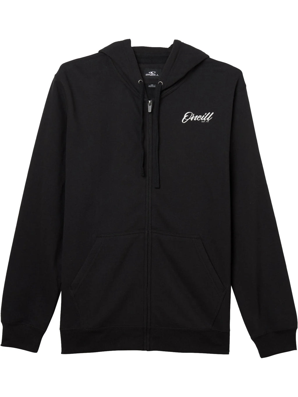 Black Bermuda Zip Hoodie O600811