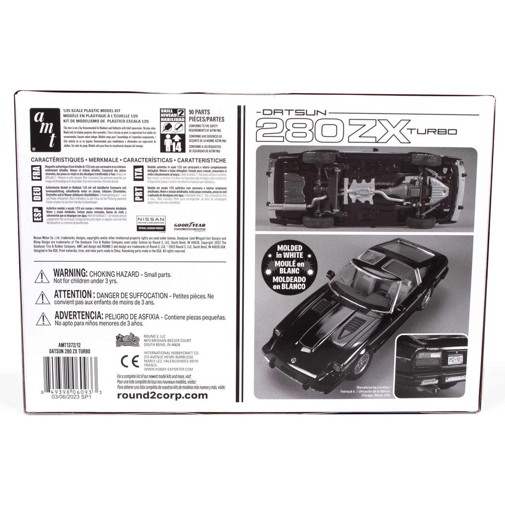 1981 Datsun 280 ZX Turbo Plastics Car/Truck 1/24-1/25 B8746
