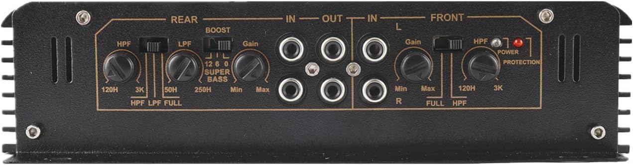 4-Channels 4500W Car Power Amplifier Class A/B S624