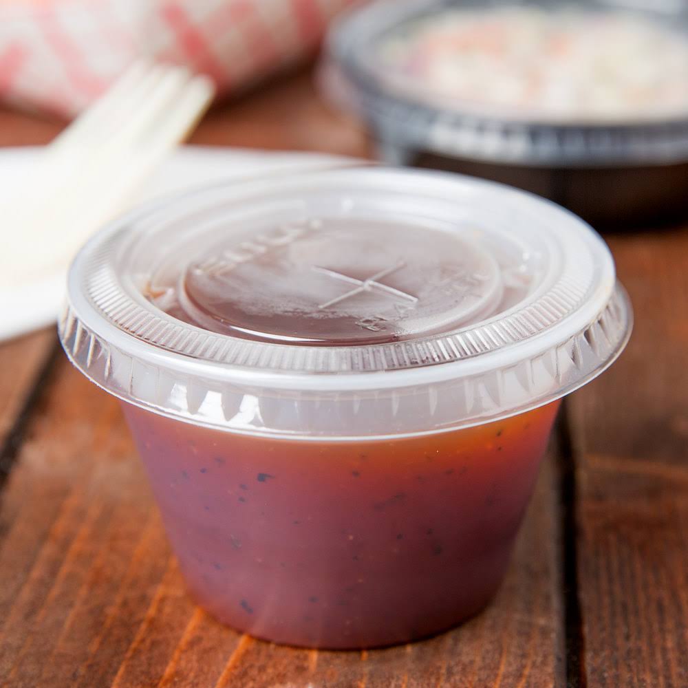 Clear Plastic Cold Cup Lids for 7oz Cups E285