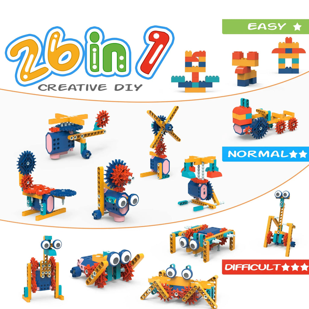 116PCS Motorized STEM Building Blocks Toy Set I5991