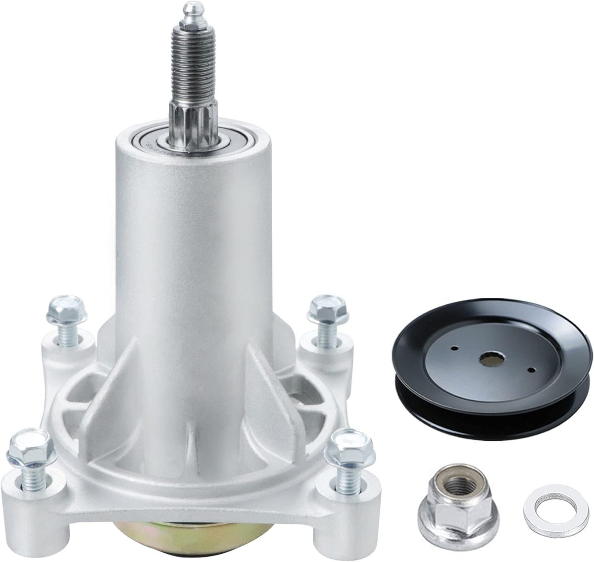 Spindle Assembly with Pulley and Mounting Bolts, Pack of 2 H642
