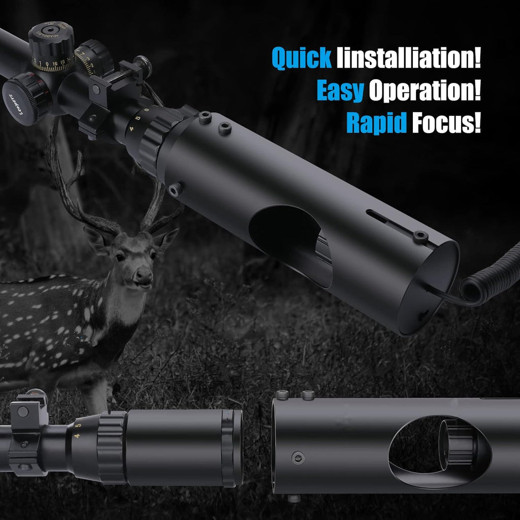 Digital Night Vision Scope with IR Flashlight and 5'' Screen R441039
