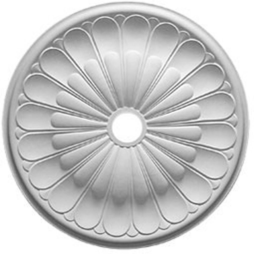 31 5/8x22OD x 3 5/8x22ID x 1 7/8x22P Ceiling Medallion Pearl White U296160