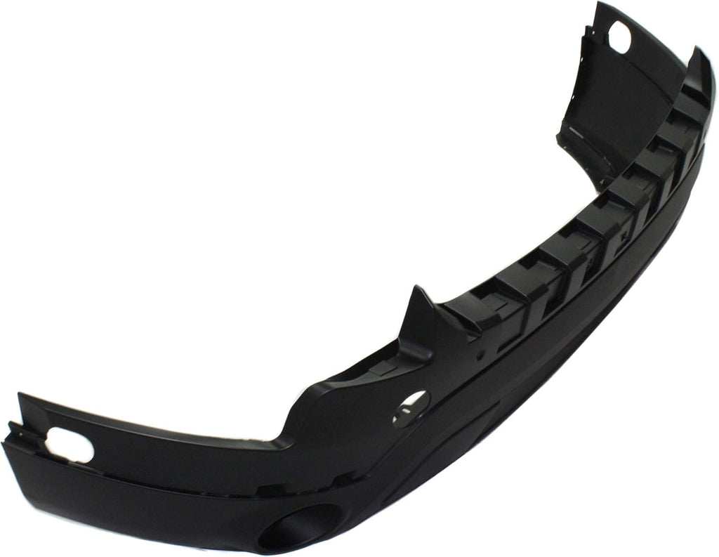 Textured Black Front Bumper Cover D372