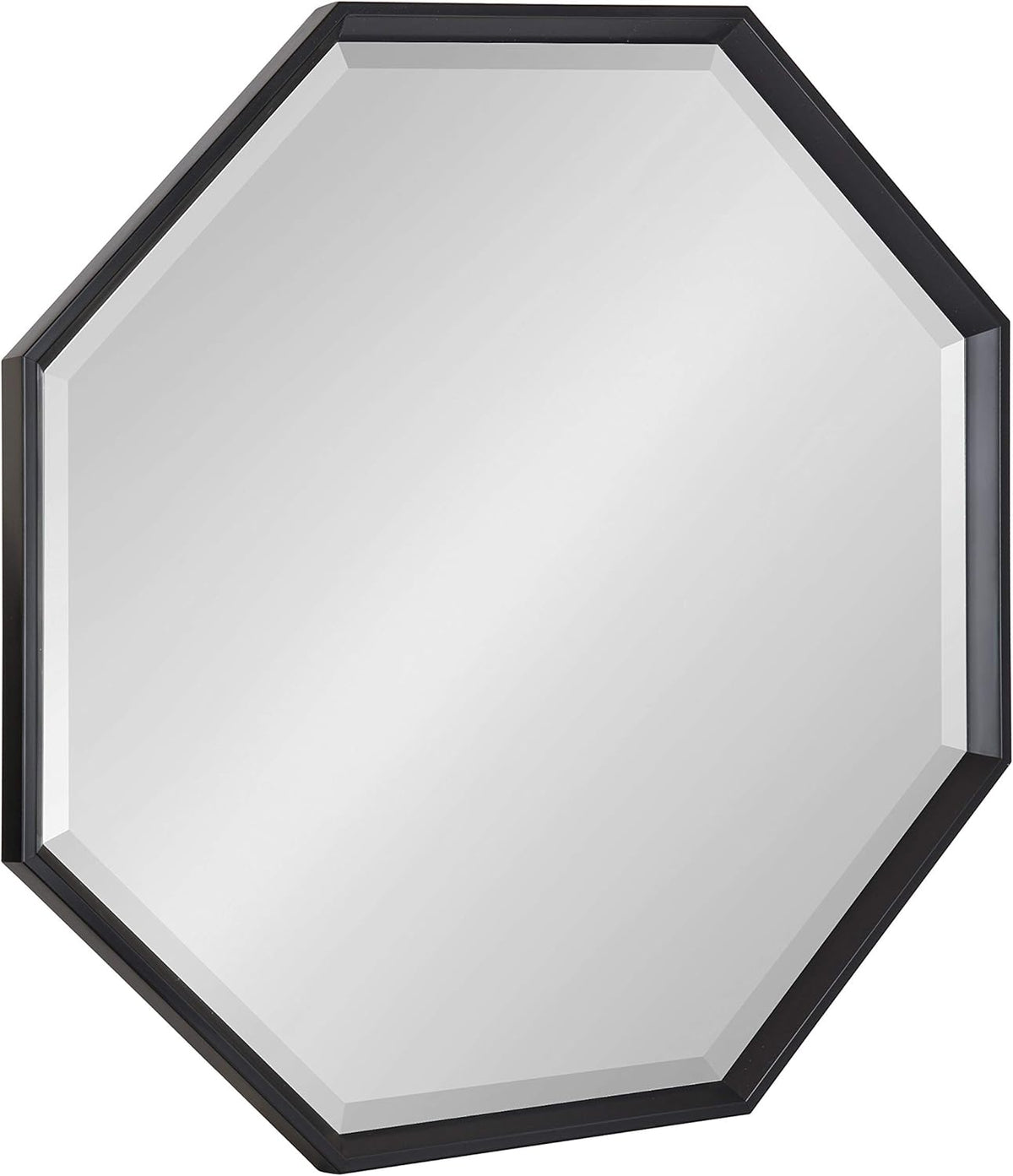 Large Octagon Frame Wall Mirror, 31.5 x 31.5, White W87666